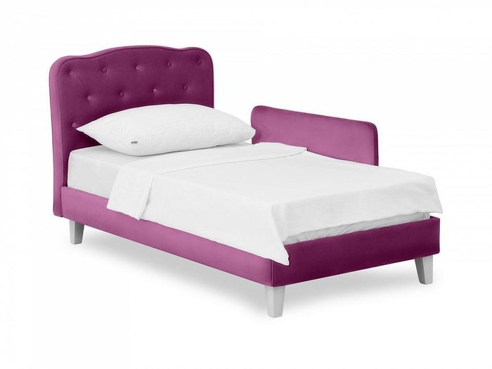 Кровать Candy 80х160 пурпурного цвета - купить Одноярусные кроватки по цене 28890.0