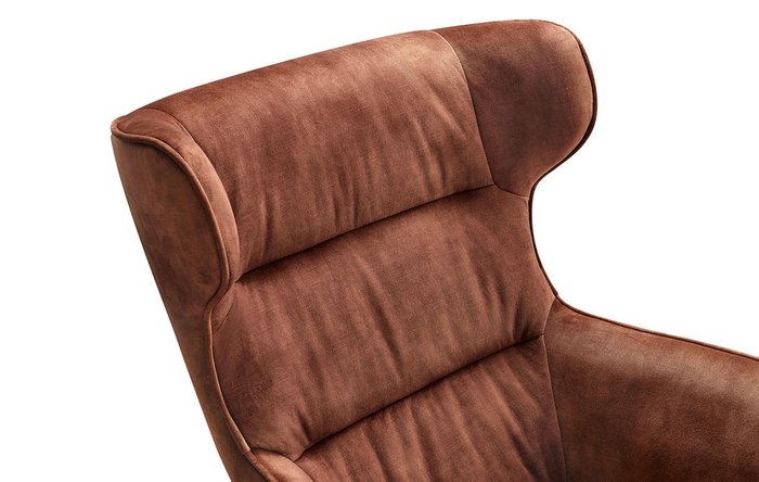 Кресло Otto коричневого цвета - лучшие Интерьерные кресла в INMYROOM
