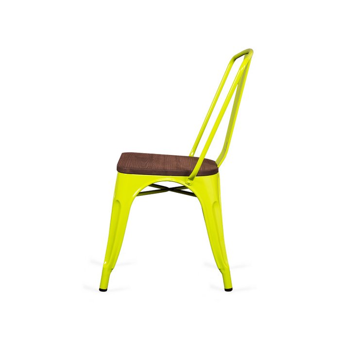 Стул Tolix Marais Z Wood с деревянным сидением - купить Обеденные стулья по цене 5900.0