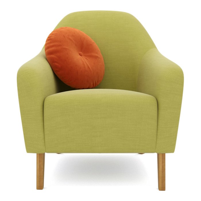 Кресло Miami lux зеленого цвета - купить Интерьерные кресла по цене 32900.0