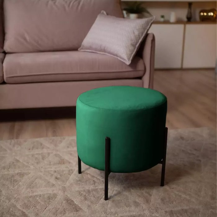 Пуф Маленькая радость зеленого цвета - купить Пуфы по цене 8990 Пуф Маленькая радость зеленого цвета - купить Пуфы по цене 8990