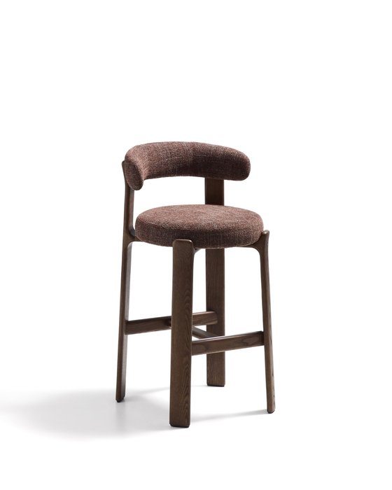 Барный стул Granite коричневого цвета