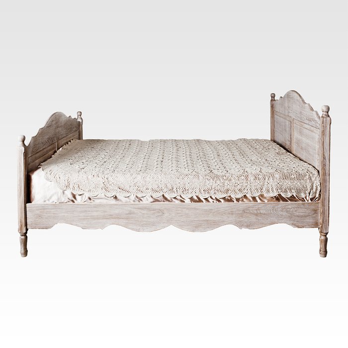 Кровать двухспальная со спинкой Ivory