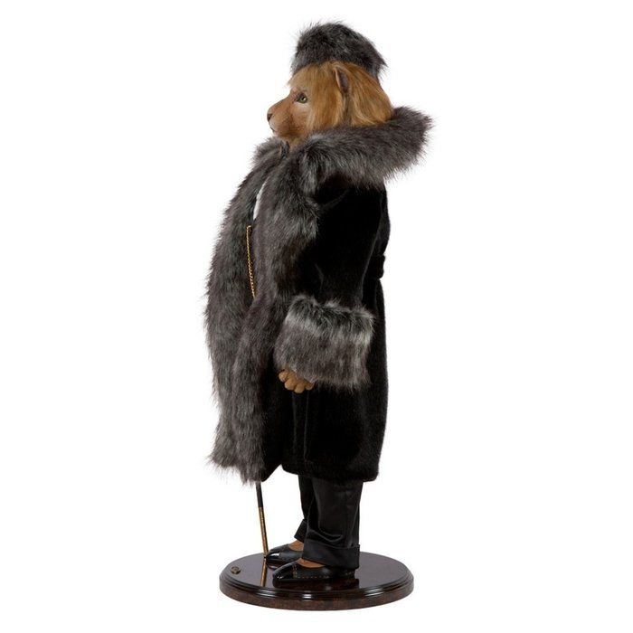Коллекционная кукла Лев Месье Герцен черно-серого цвета - купить Фигуры и статуэтки по цене 32859.0