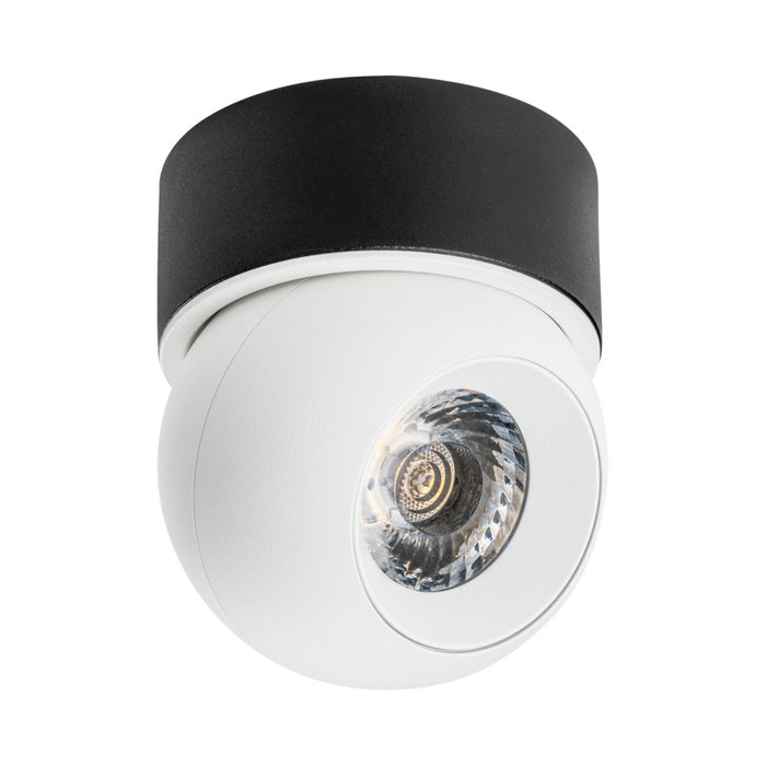 Светильник INTERO LED 9W 850LM 24G БЕЛЫЙ/ЧЕРНЫЙ 4000K (217064+521707) - лучшие Накладные споты в INMYROOM Светильник INTERO LED 9W 850LM 24G БЕЛЫЙ/ЧЕРНЫЙ 4000K (217064+521707) - лучшие Накладные споты в INMYROOM