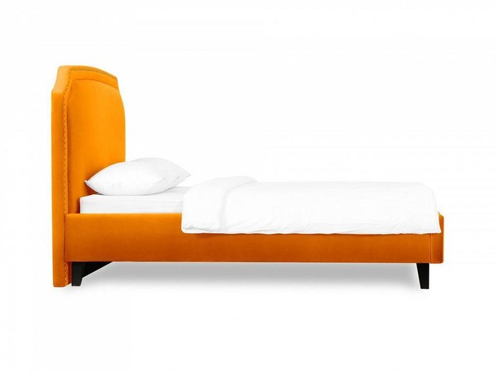 Кровать Ruan 180х200 оранжевого цвета - лучшие Кровати для спальни в INMYROOM
