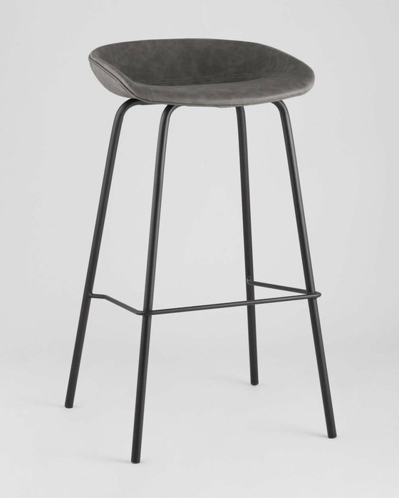 Барный стул Beetle Lite серого цвета - купить Барные стулья по цене 12990.0