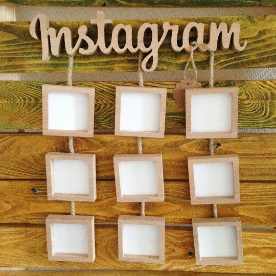 Фоторамки 'Instagram', набор 6 шт. Фоторамки 'Instagram', набор 6 шт.
