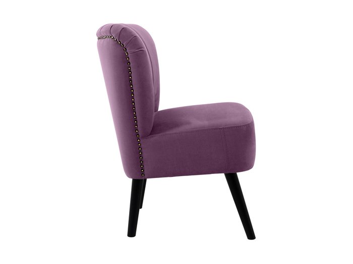Кресло Barbara пурпурного цвета - лучшие Интерьерные кресла в INMYROOM