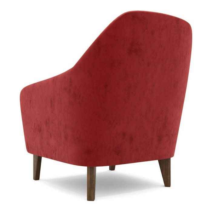 Кресло Miami lux красного цвета - лучшие Интерьерные кресла в INMYROOM