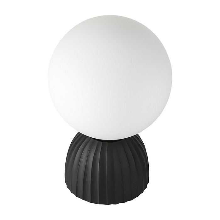 Лампа настольная Texture Moon бело-черного цвета - купить Настольные лампы по цене 8900.0