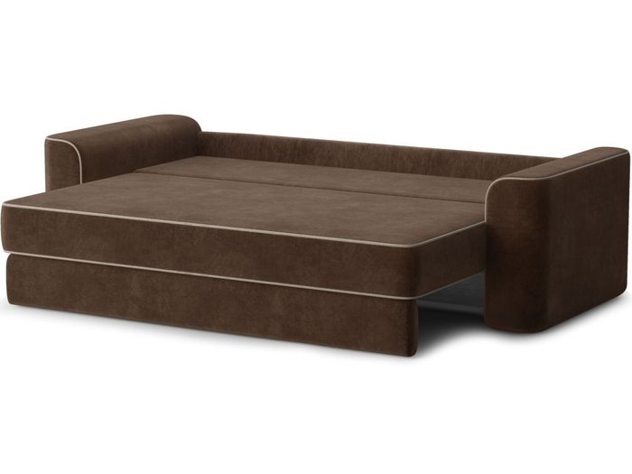 Диван-кровать Сиеста коричневого цвета - лучшие Прямые диваны в INMYROOM