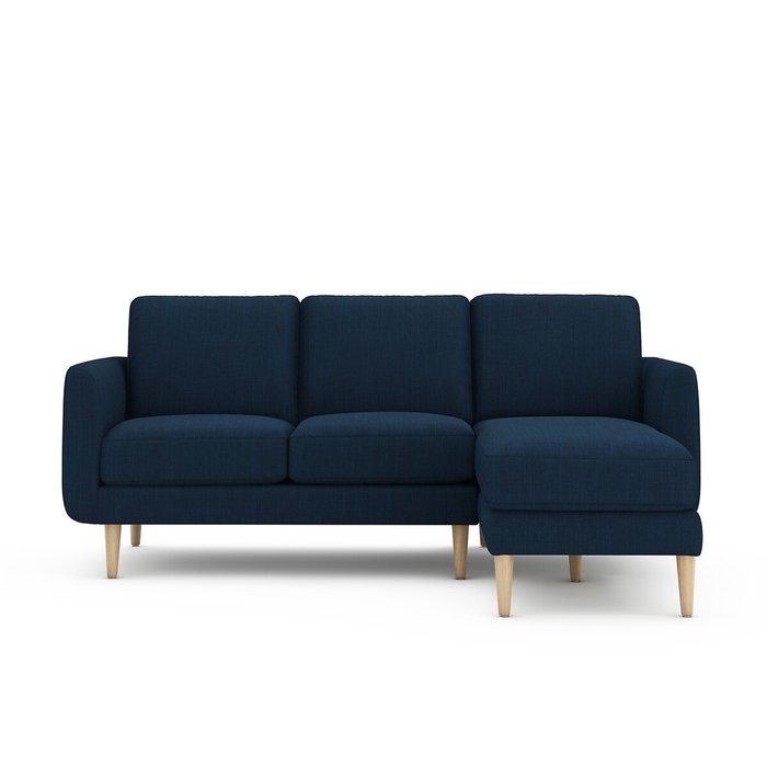 Угловой диван Jimi темно-синего цвета - купить Угловые диваны по цене 86229.0