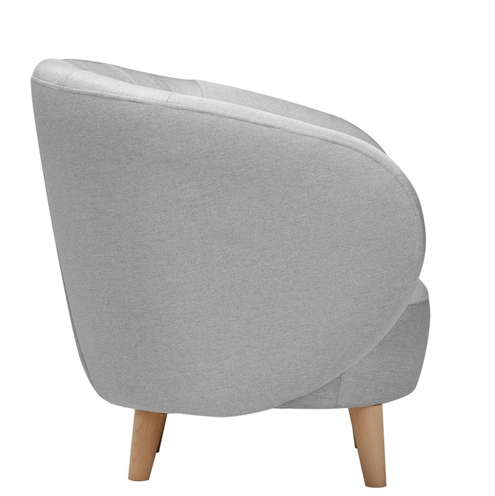 Кресло Мод серого цвета - лучшие Интерьерные кресла в INMYROOM