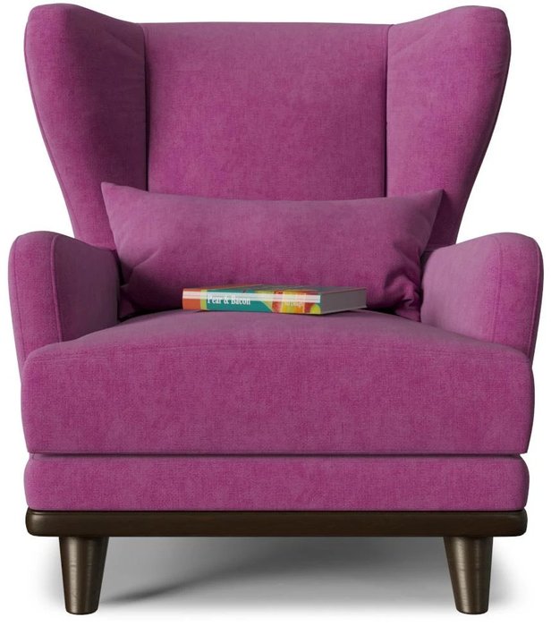 Кресло Роберт дизайн 6 пурпурного цвета - купить Интерьерные кресла по цене 11034.0