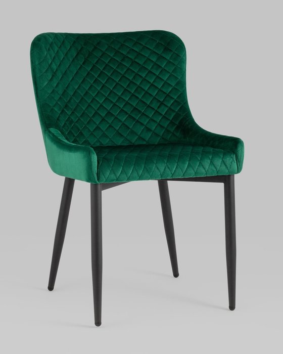 Стул Ститч изумрудного цвета - купить Обеденные стулья по цене 7290.0