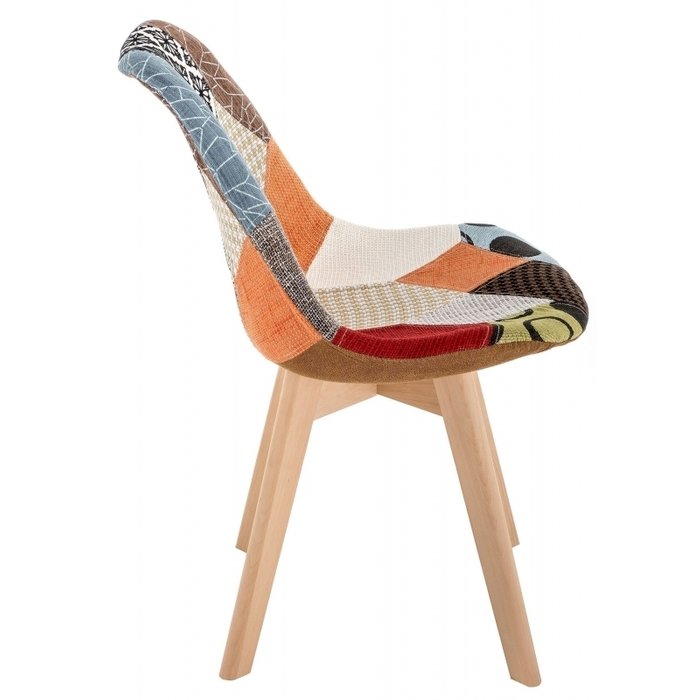 Обеденный стул Mille multicolor с каркасом из массива бука - лучшие Обеденные стулья в INMYROOM