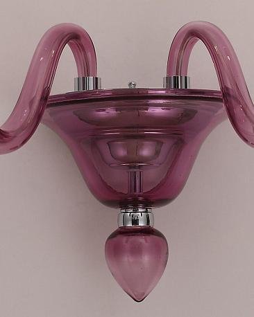 Бра Паоли фиолетового цвета - лучшие Бра и настенные светильники в INMYROOM