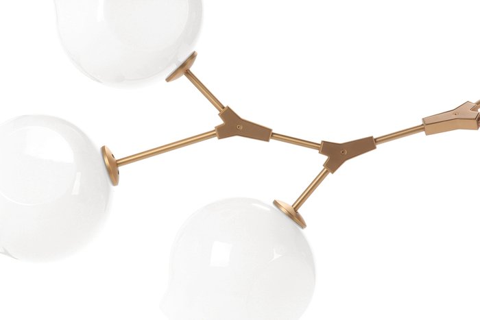 Подвесная люстра Branching Bubbles Summer белого цвета - купить Подвесные люстры по цене 69900.0