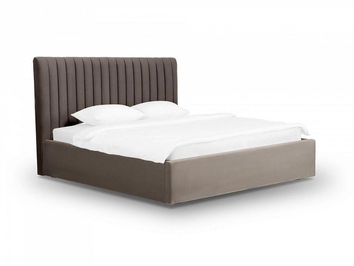 Кровать Dijon 180х200 коричневого цвета с подъемным механизмом