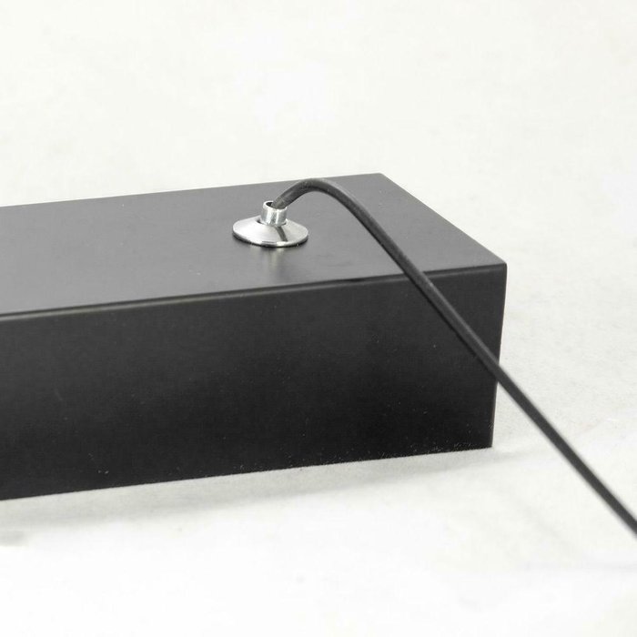 Подвесной светодиодный светильник Cass черного цвета - купить Подвесные светильники по цене 8745.0