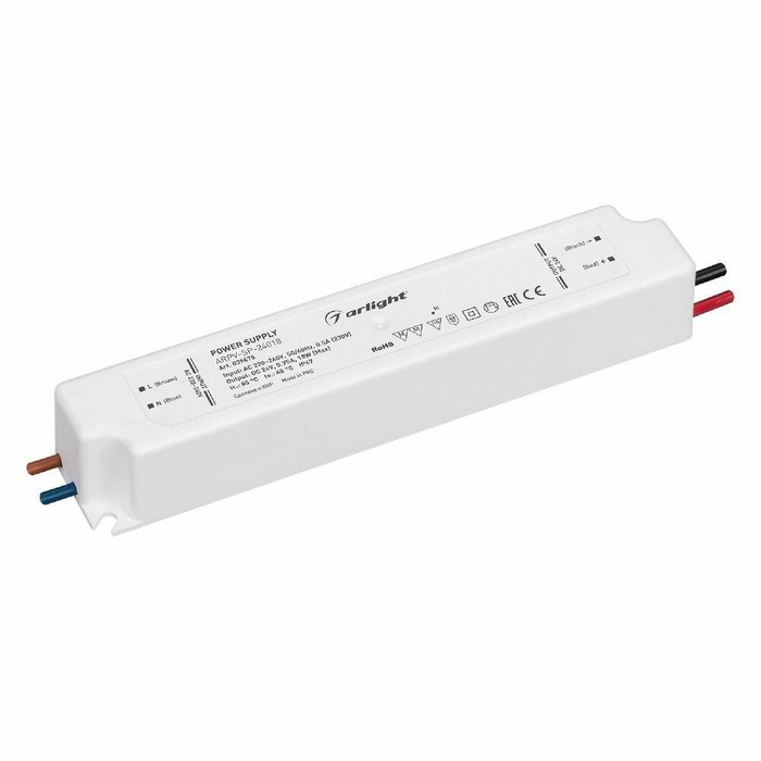 Блок питания ARPV 039675 (пластик, цвет белый) Блок питания ARPV 039675 (пластик, цвет белый)