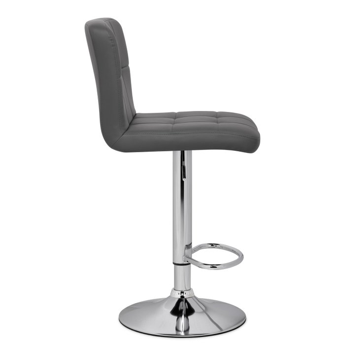 Стул с регулируемой высотой Paskal серого цвета - лучшие Барные стулья в INMYROOM