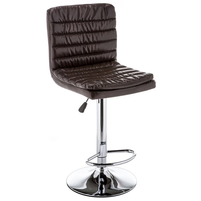 Барный стул Mins vintage коричневого цвета