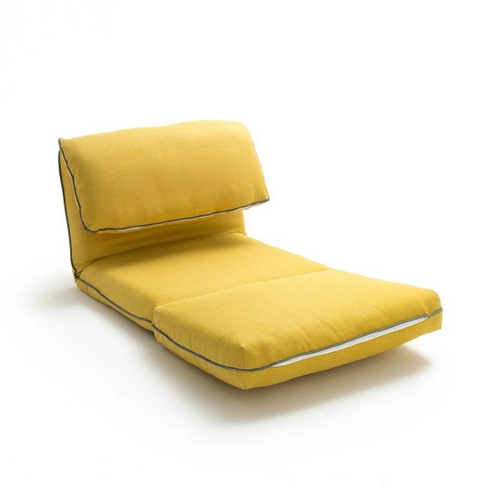Низкое кресло Eserita желтого цвета - лучшие Бескаркасная мебель в INMYROOM