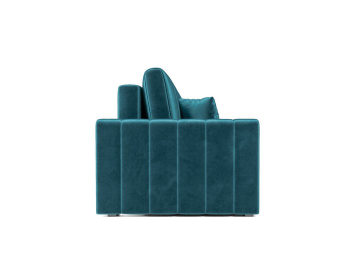 Прямой диван-кровать Лондон сине-зеленого цвета - лучшие Прямые диваны в INMYROOM