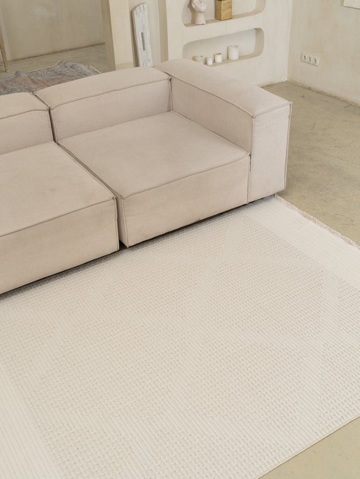 Ковер Kilim Jersey 160х230 бежевого цвета - купить Ковры по цене 14500.0