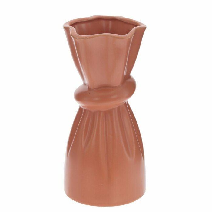 Фарфоровая ваза H20 оранжевого цвета - купить Вазы  по цене 1830.0