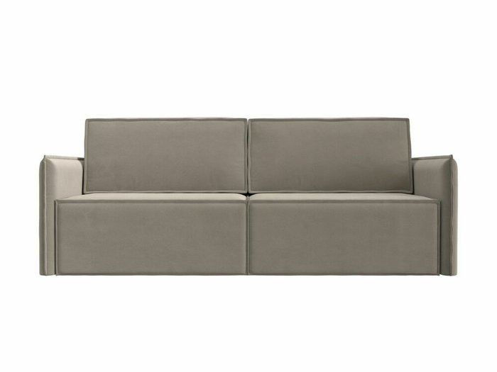 Прямой диван-кровать Либерти бежевого цвета - купить Прямые диваны по цене 51999.0