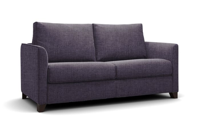 Диван-кровать Лайк фиолетового цвета - купить Прямые диваны по цене 53244.0