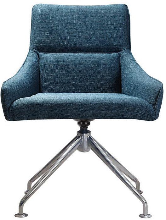 Стул Jean Spider Сканди темно-синего цвета - лучшие Офисные кресла в INMYROOM