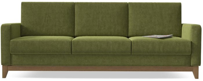 Диван-кровать Нордик Green зеленого цвета