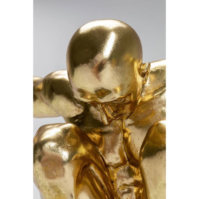 Статуэтка Athlet золотого цвета - лучшие Фигуры и статуэтки в INMYROOM