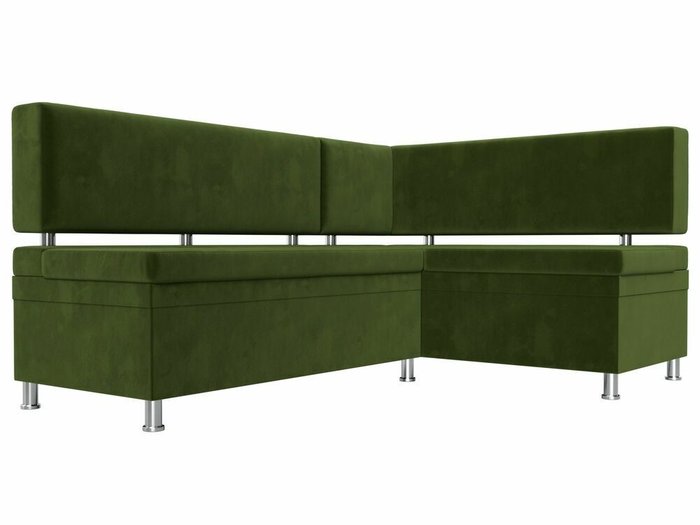 Угловой диван Стайл зеленого цвета правый угол - лучшие Угловые диваны в INMYROOM