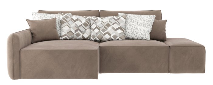 Угловой диван-кровать Портленд темно-бежевого цвета - купить Угловые диваны по цене 62490.0
