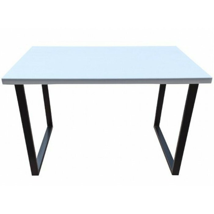 Стол обеденный Loft 100х60 бело-черного цвета - купить Обеденные столы по цене 14117.0