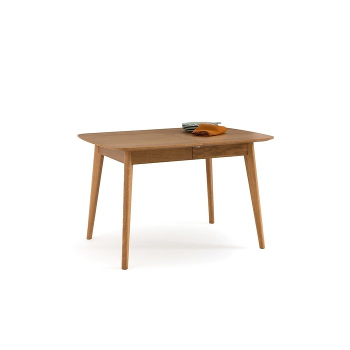 Обеденный стол раскладной Aramis коричневого цвета - лучшие Обеденные столы в INMYROOM