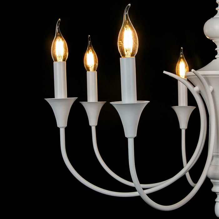 Подвесная люстра Arte Lamp COLLINETTA A4094LM-8WH - лучшие Подвесные люстры в INMYROOM Подвесная люстра Arte Lamp COLLINETTA A4094LM-8WH - лучшие Подвесные люстры в INMYROOM