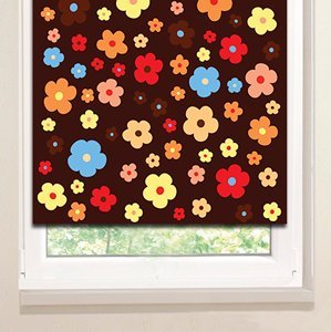 Рулонные шторы: Россыпь цветов