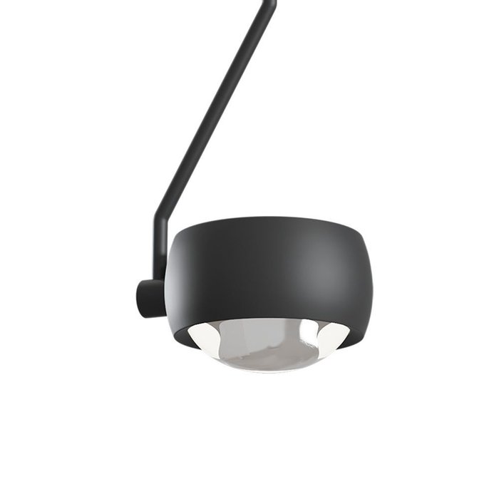 Подвесной светильник Lens черного цвета - купить Подвесные светильники по цене 4990.0