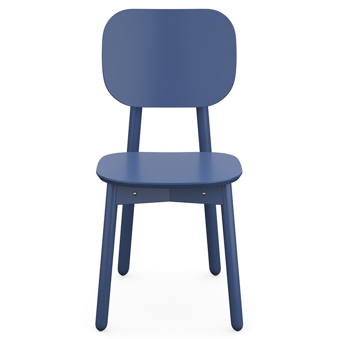 Стул Saga синего цвета - купить Обеденные стулья по цене 25900.0