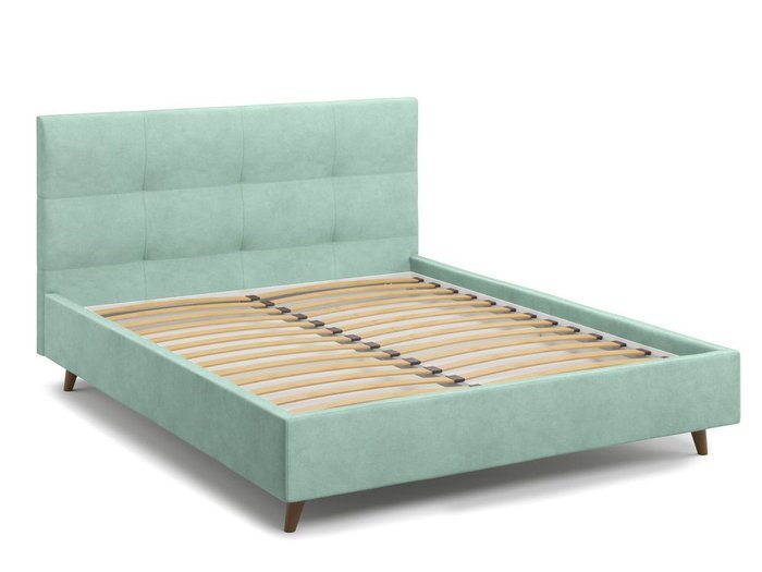 Кровать Garda 160х200 мятного цвета - купить Кровати для спальни по цене 33000.0
