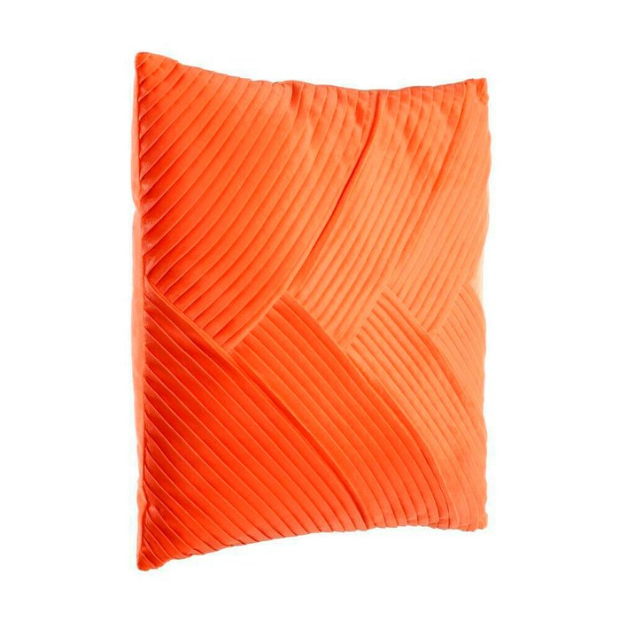 Декоративная подушка Shoura 45х45 оранжевого цвета - лучшие Декоративные подушки в INMYROOM