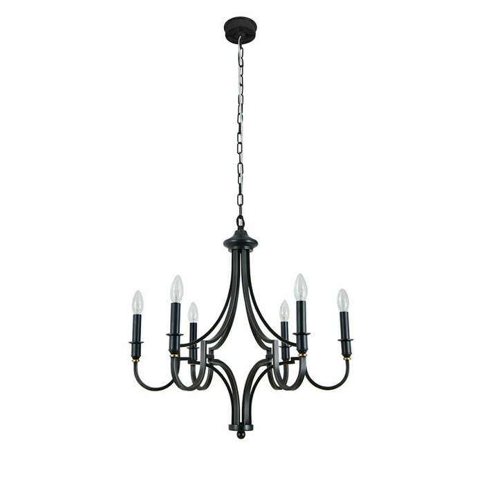 Люстра Newport 3450 Daniela 3456/C black+gold Люстра Newport 3450 Daniela 3456/C black+gold