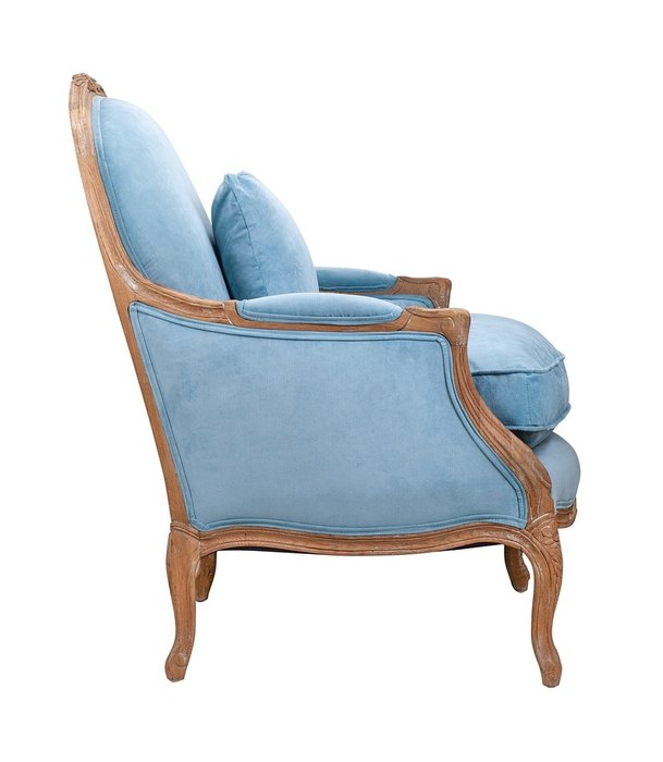Кресло Aldo Light голубого цвета - лучшие Интерьерные кресла в INMYROOM