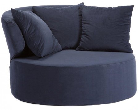 Кресло Beverly темно-синего цвета